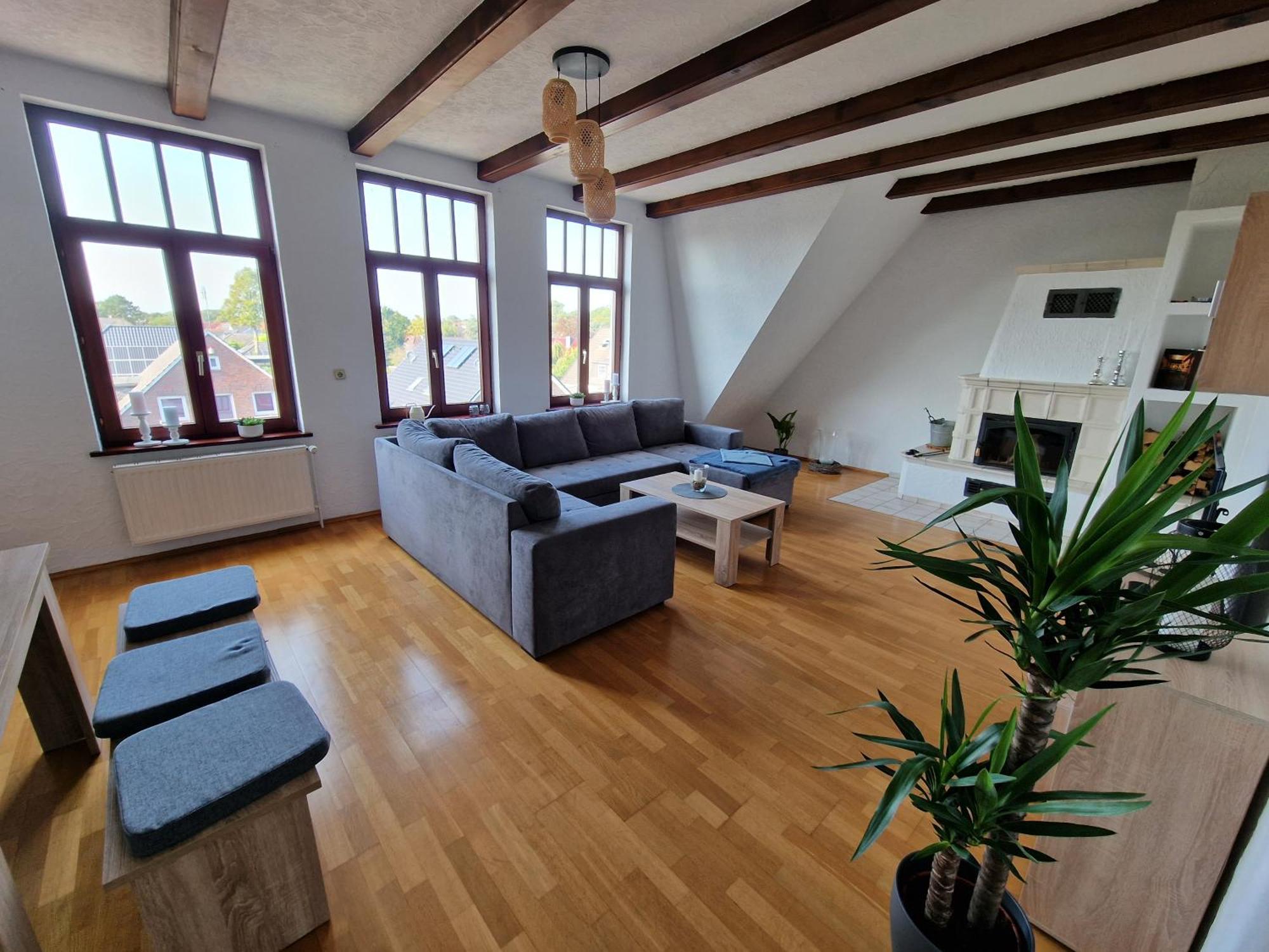 98Qm Wohnung Im Villenviertel - Voll Ausgestattet Mit Balkon Und Kamin - Wlan Gratis Wilhelmshaven Eksteriør bilde